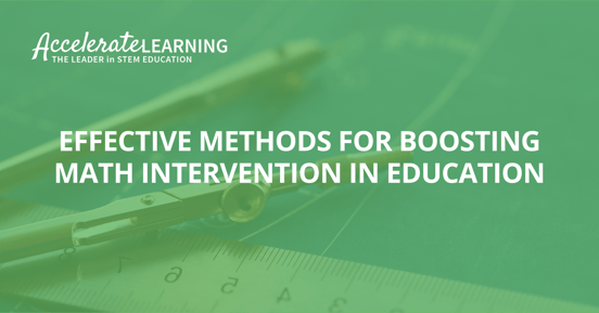 Link for Effective Methods for Boosting Math Intervention in Education