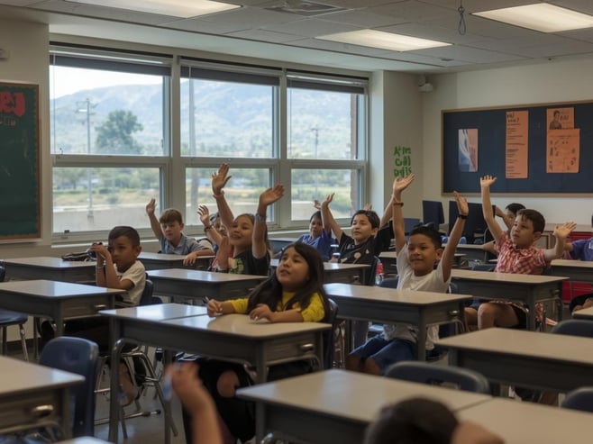 California math classroom