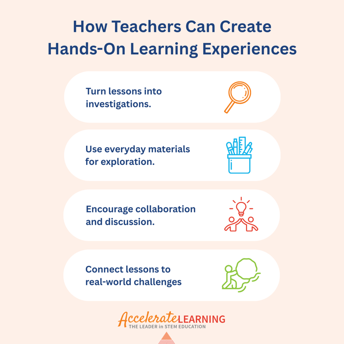 How Teachers Can Create Hands On Learning social visual