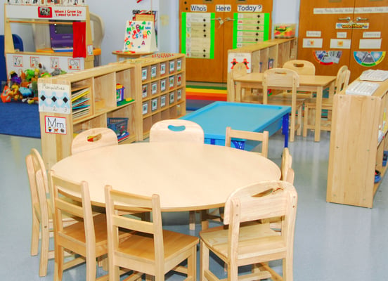 An image of a preschool classroom