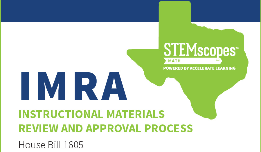 Overview of Instructional Materials Review and Approval (IMRA) and 