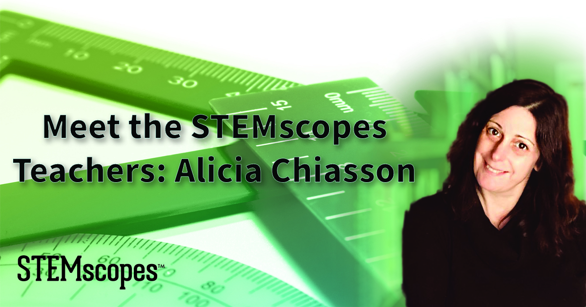 Math Teacher Writer Highlight: Alicia Chiasson